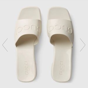 Gucci jelly slides